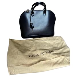 Louis Vuitton Alma GM Borsa in pelle Epi nera