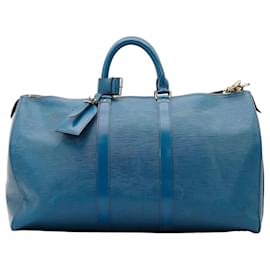 Louis Vuitton Keepall 55 Borsa da Viaggio Pelle Epi