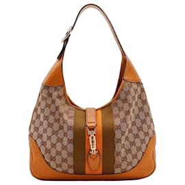 Gucci Jackie Borsa Hobo Medium GG Canvas