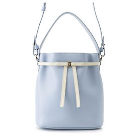 Borsa Salvatore Ferragamo Avorio e Azzurro Cielo