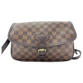 Bolsa de ombro Louis Vuitton Sologne em marrom