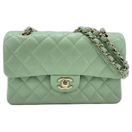 Borsa a Spalla Chanel Matelassé Verde
