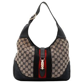 Gucci Bolso Hobo de lona Monogram GG