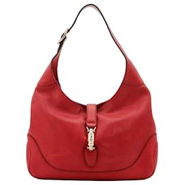 Gucci Jackie 1961 Borsa Hobo in pelle rossa