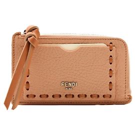 Fendi Roma Leather Card Holder