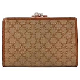 Celine Triomphe Canvas Portemonnaie - Céline