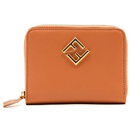 Fendi Bi-Fold Portemonnaie aus Leder