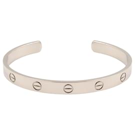 Bracciale Love Open in oro bianco 18K Cartier