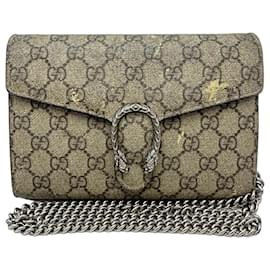 Gucci Dionysus Portafoglio con Catena GG Supreme