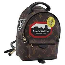 LOUIS VUITTON Monogram World Tour Palm Springs MINI Backpack M42971 Auth ka5392M