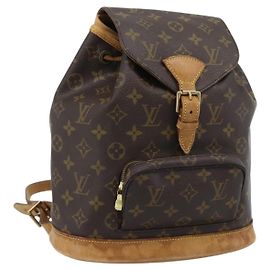 LOUIS VUITTON Zaino Monogram Montsouris MM M51136 LV Auth 192611