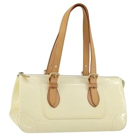 LOUIS VUITTON Borsa Monogram Vernis Rosewood Avenue Perle M93508 Auth ep15223