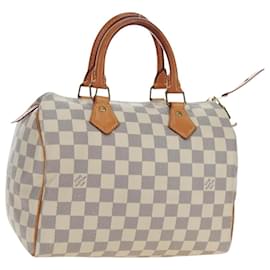 LOUIS VUITTON Borsa Damier Azur Speedy 25 N41534 LV Auth ki6709V