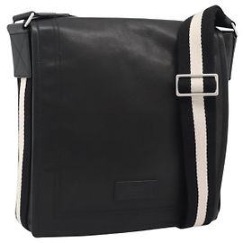 Borsa a Spalla BALLY in Pelle Nera Argento Auth 194051A