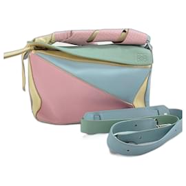 Borsa a 2 vie in pelle Loewe Puzzle Bag Medium