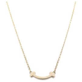 Collana Tiffany & Co. T Smile Mini in oro rosa 18K