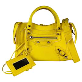 Bolso de hombro Balenciaga Mini City de piel