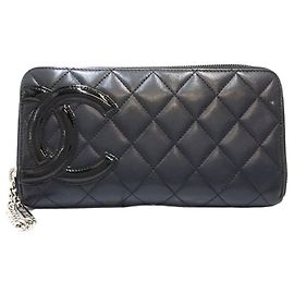 Chanel Black Leather Coin Purse