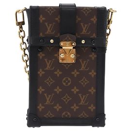 Pochette Trunk Verticale Louis Vuitton Monogram Canvas