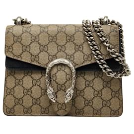 Borsa a tracolla con catena Gucci GG Supreme Dionysus