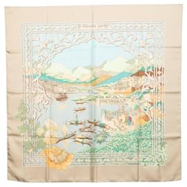 Hermes Carre 90 Le Fleuve Sacr Scarf - Hermès