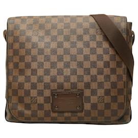 Borsa a tracolla Louis Vuitton Damier Brooklyn MM