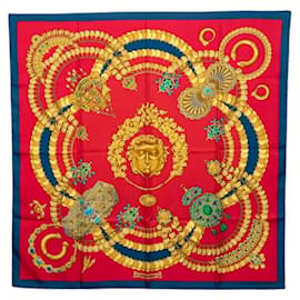 Foulard in seta Hermes Carre 90 Kosmima - Hermès