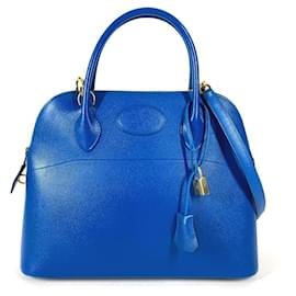 Borsa 2-Way Hermes Bolide 31 in blu - Hermès
