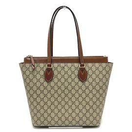 Borsa Tote Gucci GG Canvas Beige