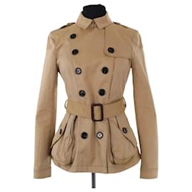 Trench Burberry beige in cotone