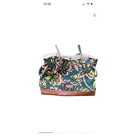 Bolso tote Weekend Max Mara de lona con estampado floral