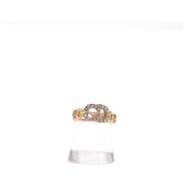 Anello Dior Clair D Lune Oro Metallico