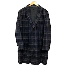 Abrigo Chester de lana a cuadros Hugo Boss - Autre Marque
