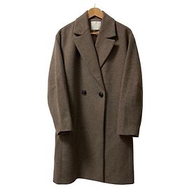 Autre Marque Abrigo Chester de lana de castor con doble botonadura GALLARDAGALANTE