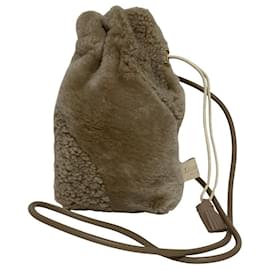Autre Marque mila schon × Lisa Conte Borsa a tracolla 2way in shearling