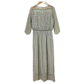 Autre Marque Abito in pizzo D CLAN green label relaxing