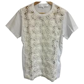 Autre Marque Camiseta de encaje bordado tao Comme des Garçons