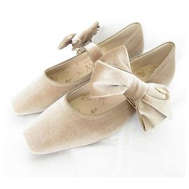 Autre Marque Sapatos flats Mary Jane com laço 2way Colaboração RANDA TOM and JERRY