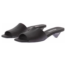 Mule nere con tacco - Prada