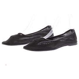 Autre Marque Bailarinas de piel negras DEAR FRANCES