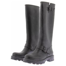 Stivali da pioggia Jimmy Choo in pelle nera 39