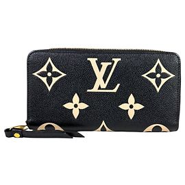 Portafoglio Lungo Louis Vuitton Bicolor Monogram Empreinte