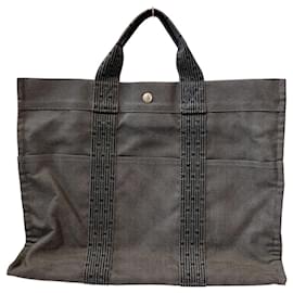 Hermès Hermes Herline MM Canvas Tote Bag