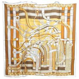 Hermès Sciarpa Hermes Carre 90 Voltes et Pirottes