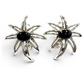 Pendientes de botón Onyx Fireworks de Tiffany & Co.