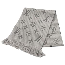 Stola in misto lana e seta Louis Vuitton Logo Mania