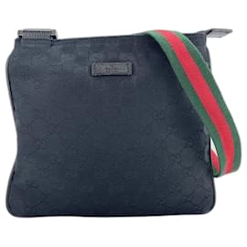 Borsa a tracolla Gucci Sherry Line nera