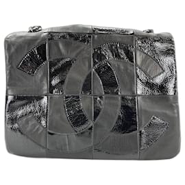 Borsa a Spalla Chanel Lambskin Patchwork Coco Mark