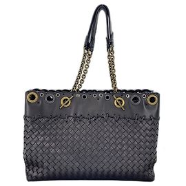 Borsa a Spalla Bottega Veneta Intrecciato
