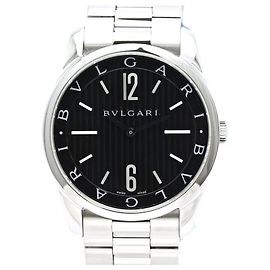 Bulgari Relógio masculino Bvlgari Solotempo ST42BSS